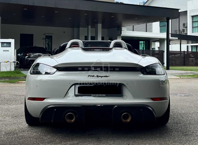 18K KM 2020 Porsche 718 4.0 SPYDER WTY26 Local Akr - 5