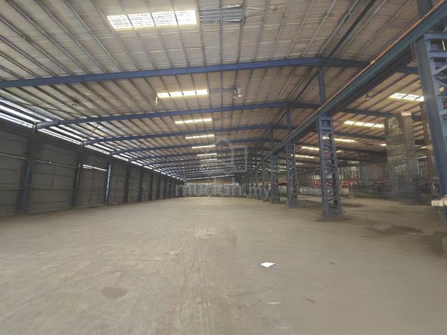 For Rent Factory Warehouse‼️Telok Gong Port Klang【2.67 Acre /1,200Amp】 1