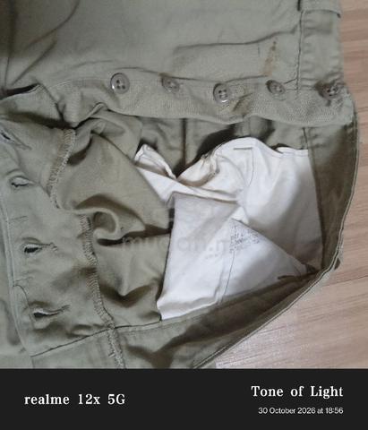 vtg army khakis pants  - photo 2 of 6