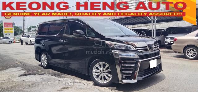 2019 Toyota VELLFIRE 2.5 Z (A) R/21 68K KM 2YR-WRT - 1