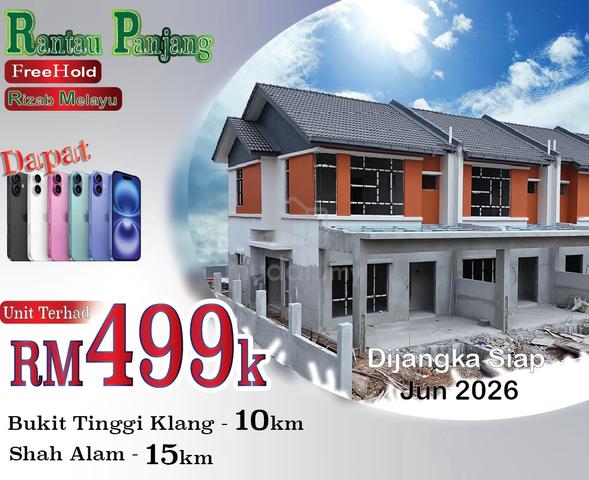 Rantau Panjang Klang Teres 2 Tingkat Freehold Duduk 2026 Full Loan 1