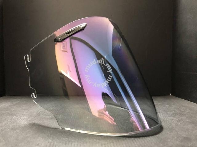 arai ram3 ram4 visor semi titan purple 