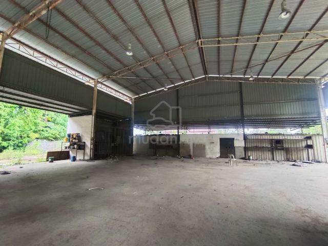 For Rent -Simpang Pulai Industrial Land with an open sided warehouse 1