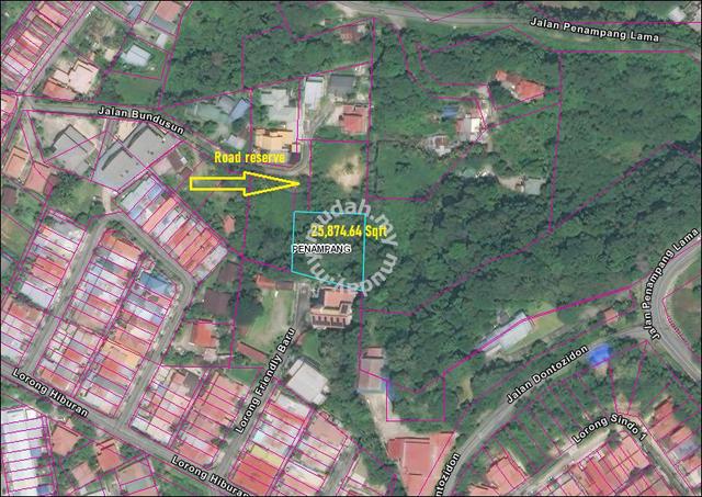 CL 0.59 Acre I Taman Hiburan I Empty Land I Penampang I KK For Sale 2