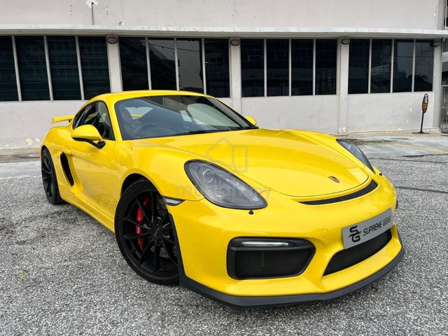 2016 Porsche CAYMAN 3.8 GT4 (M) Porsche Warranty - 2