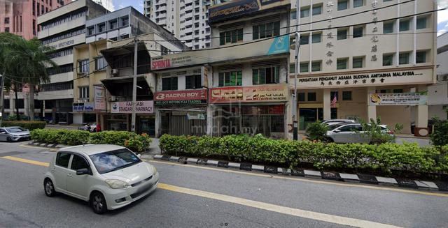 titiwangsa sentral-jalan pahang 2 sty shoplot 20x100-facing main road 1