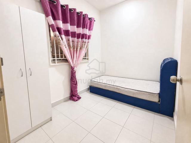 Bilik Muslim & Muslimah Setia Alam | Furnished | Tiada Mix 1