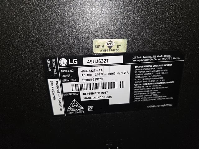 LG 49" smart tv 4k - photo 6 of 6