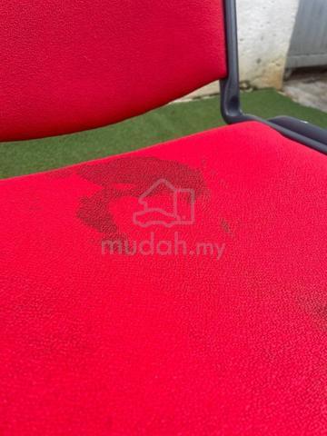 YF16F Kerusi Tamu Metal Frame Visitor Chair Fabric - photo 4 of 6