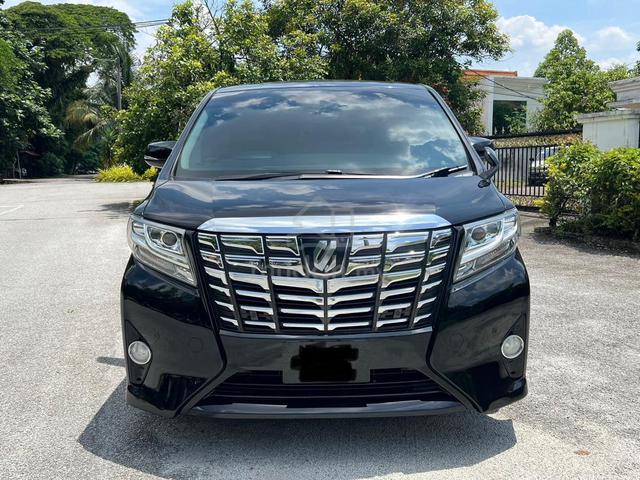 2016 Toyota ALPHARD 2.5 X/ BBSRim/ 3yWrty/ DatoOwn - 2