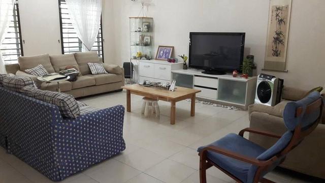 Pulai Height Botani ipoh partial furnished double storey semi d rent 1