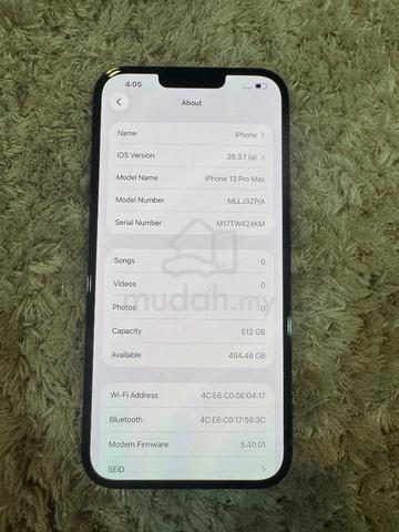 iPhone 13 Pro Max 512gb sierra blue - photo 4 of 5