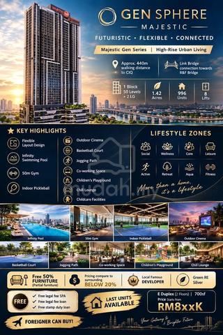 Majestic Gen Sphere JB Sentral CIQ RTS 1