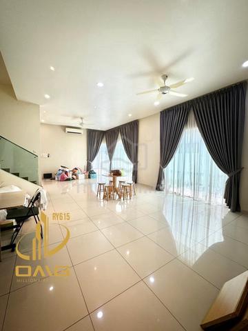 Facing Open 2Sty Cluster SemiD Canary Garden Bandar Bestari Fully Reno 1