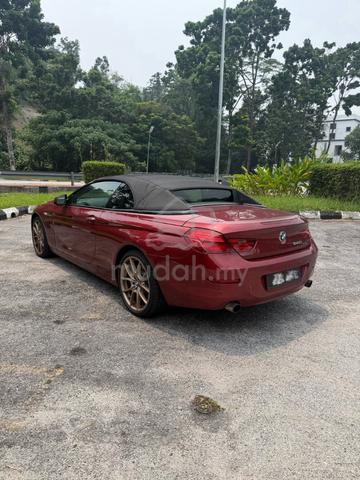 2011 BMW 640i Cabriolet Soft Top Well Care - 2