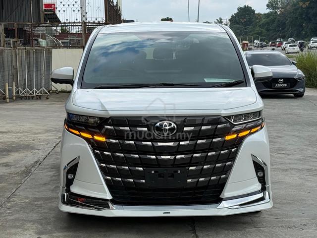 7k KM 2025 Toyota ALPHARD Z S/ROOF DIM STYRE 5A - 2