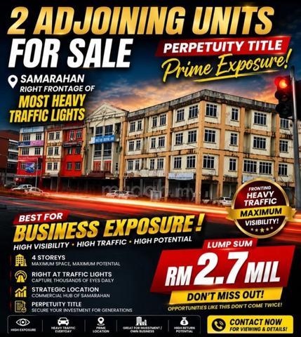 4-Storey perpetuity shoplots for sale 1