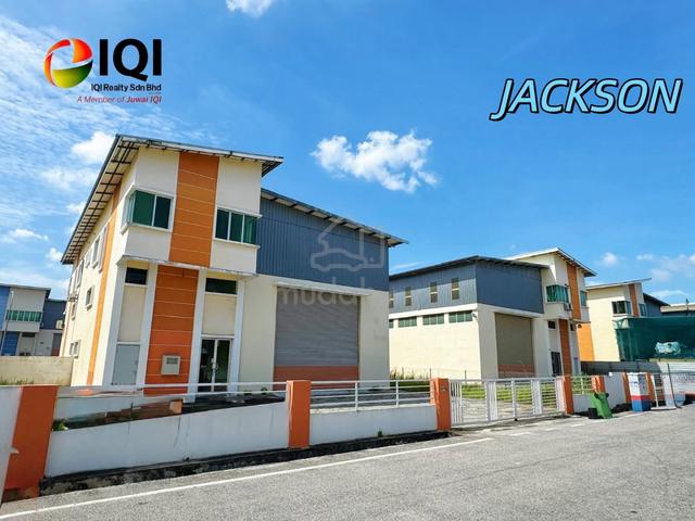 Light Semi D Factory Warehouse | Kawasan Perindustrian Asas Jaya BM 1