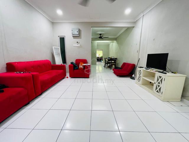 Paling Murah 2 Tingkat Taman Merlimau Baru Jasin Fully Renovated 1
