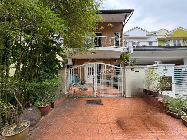 END LOT FULLY EXTENDED Double Storey Taman Mas 3 Batu 9 Cheras 1