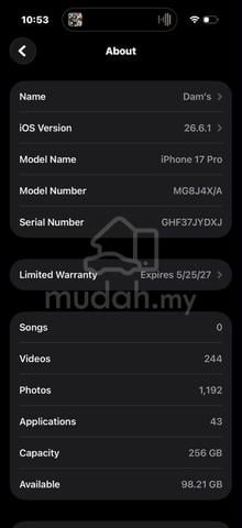 Iphone 17 pro (256gb) - photo 6 of 6