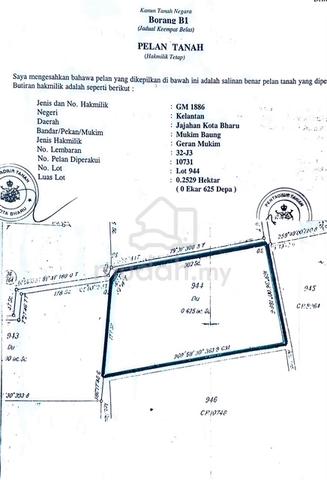 Tanah bangunan 1