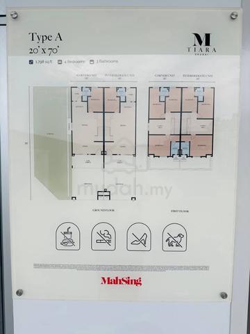 Rumah BUMIPUTRA Teres 2 tingkat MTiara Skudai, Gelang Patah 20min Tuas 2
