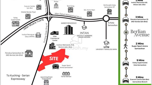Berlian Avenue , Off Jalan Datuo Mohd Musa, Kota Samarahan, S 3