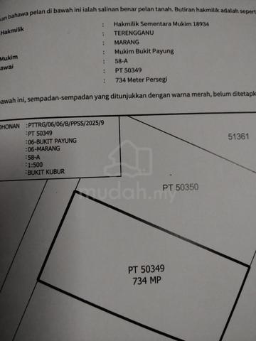 2 Lot banglo, 734mp Bukit Payong, Marang. 1