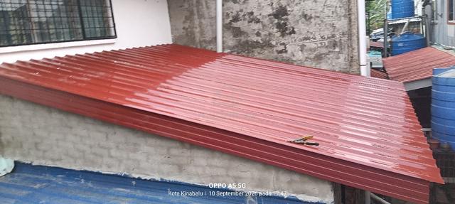 jual upah kerja pemasangan semua metirial 1