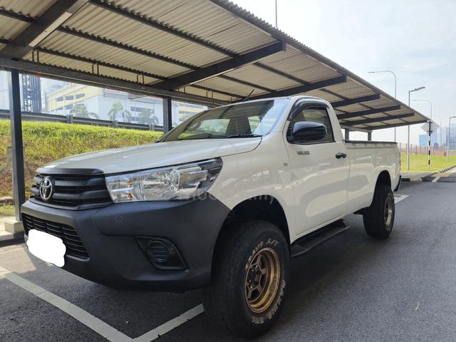 2016 Toyota HILUX 2.5 (M) SINGLE CAB 4WD - 4