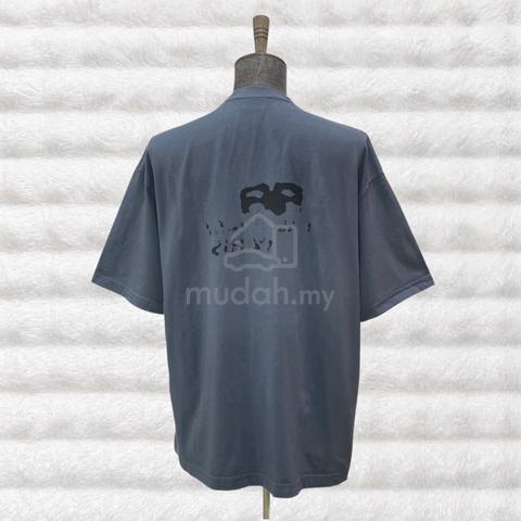 Balenciaga Dirty BB Paris Icon Blue Tee - photo 2 of 6