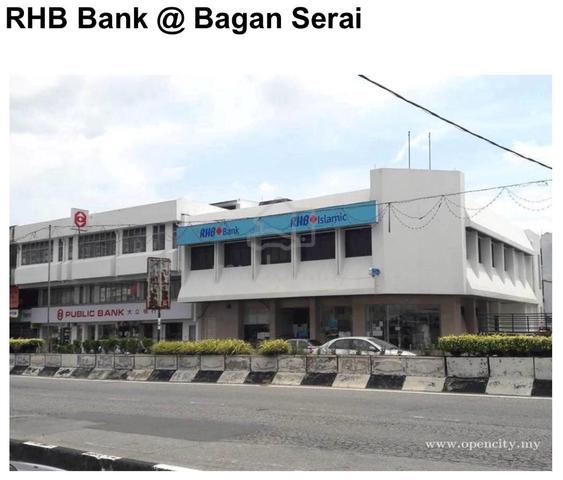 3 Adjoining Shop for Sale at Bagan Serai 1