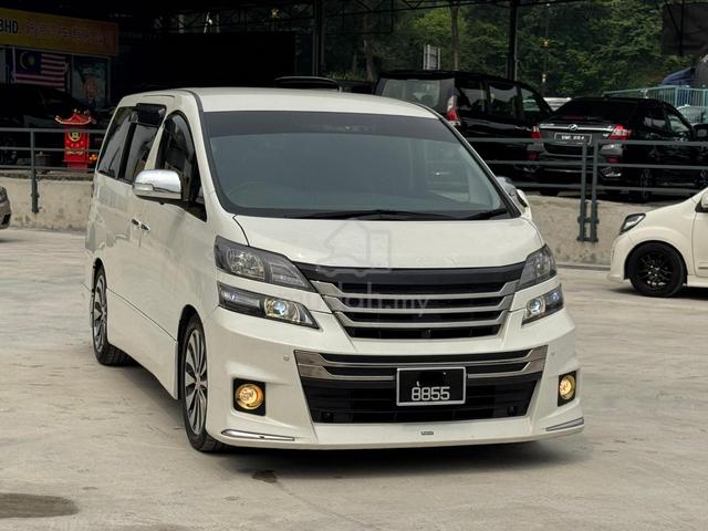 2010 Toyota VELLFIRE 2.4 Z PLATINUM GOLDEN EYES - 3