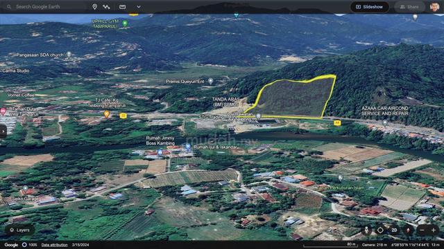 Tamparuli roadside 5.7328 acres 999 CL land RM 8 Mil (negotiable) 3