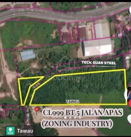 Land For Sale - Mile 5 , Jalan Apas Tawau (Below Market Value) 1