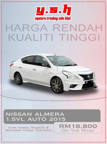 Nissan Almera 1.5Vl Auto 2015 - 1
