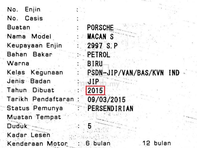 2015 Porsche MACAN S 3.0 LOCAL 2 YEAR WARRANTY FOC - 2