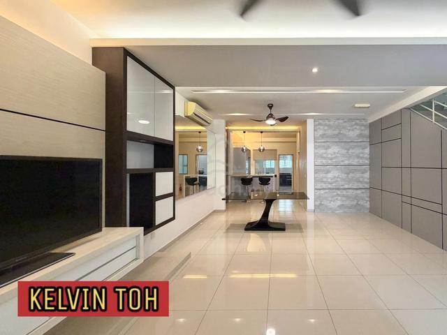 2 STOREY TERRACE SETIA VISTA FULLY RENOVATED & EXTENDED well MAINTAIN 1