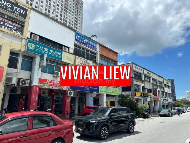Ground Floor Shop Rent Bukit Jambul Main Road With High Visibility 1
