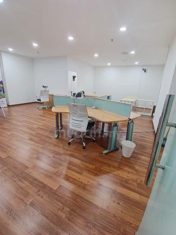 KK City Warisan Square Ground floor two unit side by side Lot For Rent 1