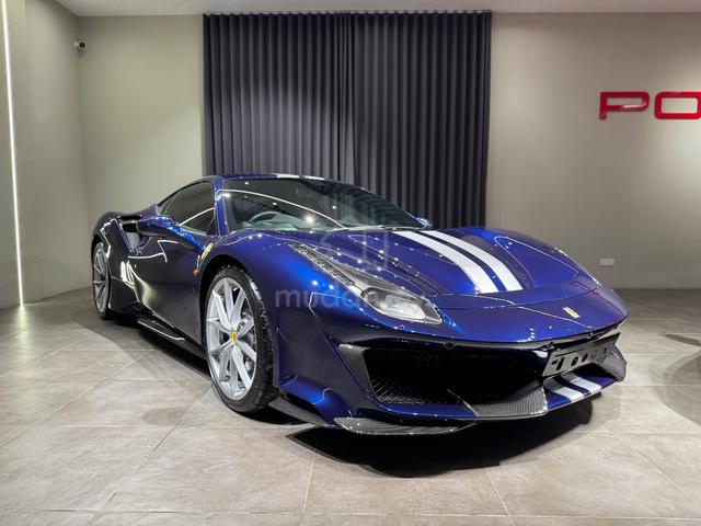 2020 Ferrari 488 PISTA BLU LE MANS NOVITEC EXHAUST - 1