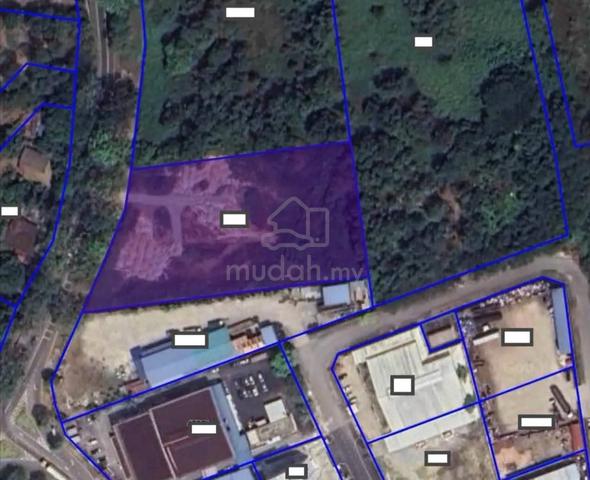 Facing Main Road Tmn Teknologi Cheng Industrial Land Below Bank Value 1