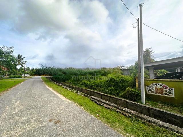 [PAKA] LUAS 11,851 ft², Corner Lot Untuk Bangunan, Tapak Tinggi 1