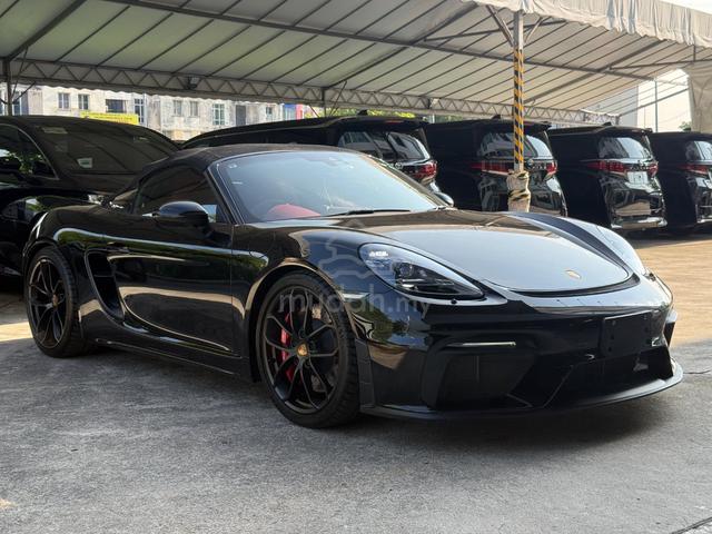 2022 Porsche 718 SPYDER 4.0 (A) BLACK SAMURAI 6.2K - 1