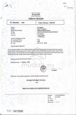 tanah untuk di jual 1