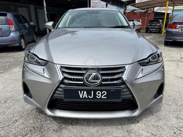 2017 Lexus IS200 2.0 T (A) "WITH PALTE NO 92" - 2