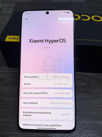Poco X6 Pro 5G 512GB Hitam – | Kuching". - photo 3 of 6