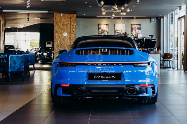 2022 Porsche 911 3.0 #TARGA 4S #sharkblue - 5