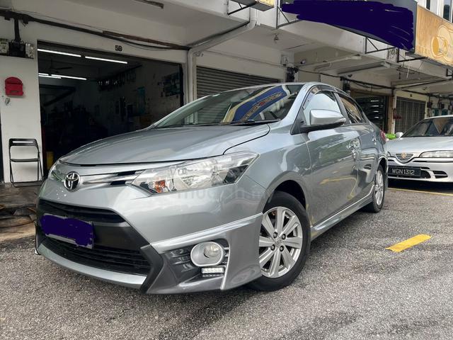 2015 Toyota VIOS 1.5 E Spec (A) Black Interior - 1